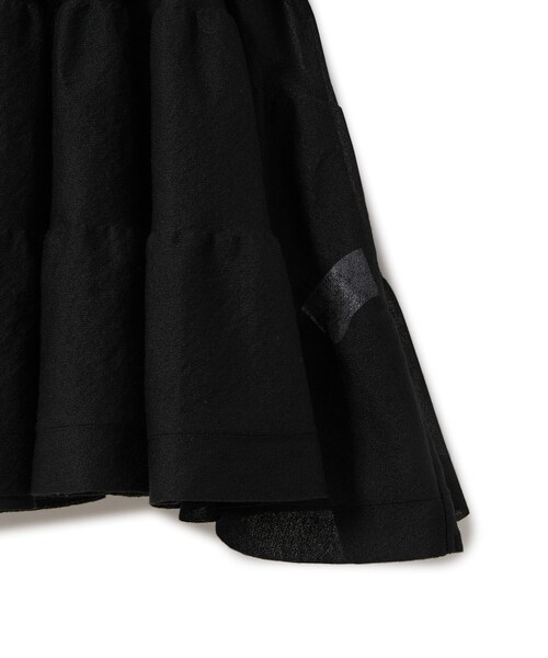 ADAM ET ROPE'（アダムエロペ）の「【Comfort embracement】別注 チュニック（シャツ/ブラウス・レディース・ブラック/ホワイト・F）」の20枚目の写真