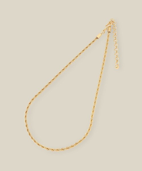 ROPE'（ロペ）の「ロープチェーンショートネックレス（ネックレス・レディース・ゴールド/シルバー・F）」の16枚目の写真