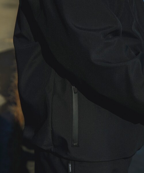 URBAN RESEARCH（アーバンリサーチ）の「ELECTRIC　EX WATER REPELLENT ZIP JK（テーラードジャケット・メンズ・BLACK/CHARCOAL・L/XL）」の13枚目の写真