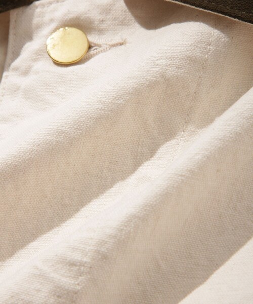 ADAM ET ROPE'（アダムエロペ）の「【URU/ウル】COTTON CANVAS COVERALL JACKET（その他アウター・メンズ・キナリ/ダークブラウン・1/2）」の16枚目の写真