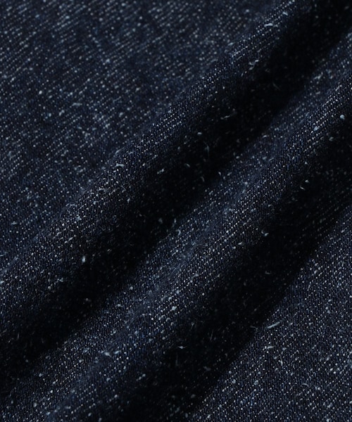 ADAM ET ROPE'(アダムエロペ)の「【Cale/カル】cotton silk denim Trucker(デニムジャケット・メンズ・ネイビー・2/3)」の16枚目の写真