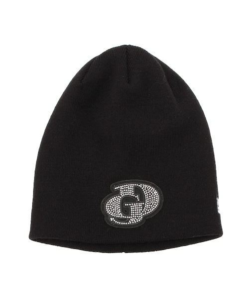 GYDA（ジェイダ）の「GYDA×NEWERA GD bijouニットビーニー（ニットキャップ/ビーニー・レディース・オフホワイト/ブラック・F）」の3枚目の写真