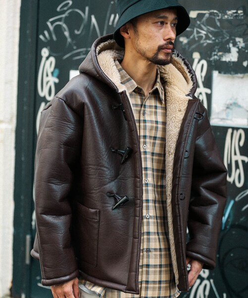 URBAN RESEARCH Sonny Label（アーバンリサーチサニーレーベル）の「『別注』CHEVRE×Sonny Label　MilitaryBranketダッフル（ダッフルコート・メンズ・1013 Black/1015 Brown・40/42）」の20枚目の写真