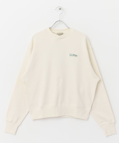 URBAN RESEARCH DOORS（アーバンリサーチドアーズ）の「L.L.Bean　Crewneck Sweatshirts（Tシャツ/カットソー・レディース・ecru/birch/navy・M）」の10枚目の写真