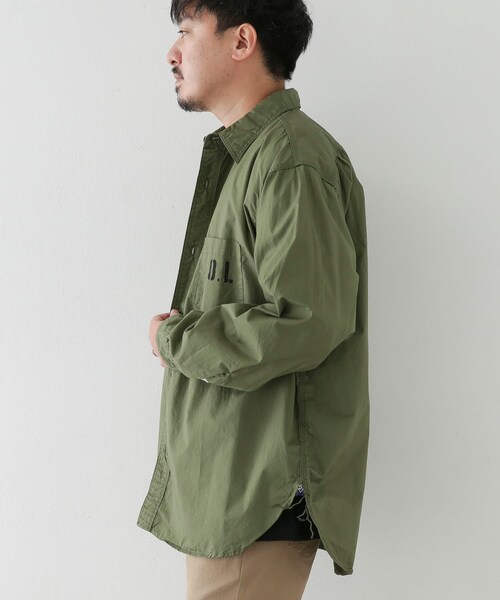 URBAN RESEARCH Sonny Label（アーバンリサーチサニーレーベル）の「CAL O LINE　UTILITY SHIRTS（ミリタリージャケット・メンズ・KHAKI/OLIVE DRAB・M/L）」の12枚目の写真