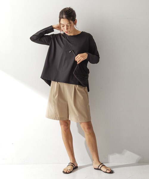 URBAN RESEARCH Sonny Label（アーバンリサーチサニーレーベル）の「SLAB　Backdesign Rashguard（その他トップス・レディース・ブラック/エクリュ/グレージュ・FREE）」の20枚目の写真