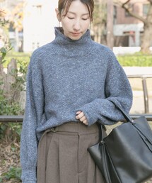ITEMS URBANRESEARCH | ネップハイネックニットプルオーバー(ニット/セーター)