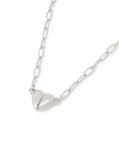 ROPE' PICNIC（ロペピクニック）の「マグネットハートボールドチェーンネックレス/2WAY（ネックレス・レディース・ゴールド/シルバー・F）」の6枚目の写真