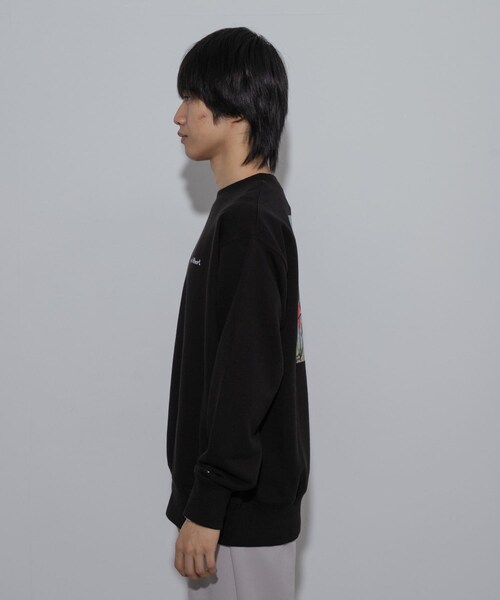 SENSE OF PLACE by URBAN RESEARCH（センスオブプレイスバイアーバンリサーチ）の「『別注』Albert Marquet ロゴスウェット（スウェット・メンズ・GRAY/BLACK/GREEN・M/L）」の20枚目の写真