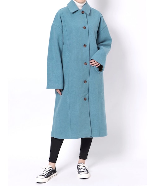 jouetie（ジュエティ）の「【WEB限定】ステンカラーコート（ステンカラーコート・レディース・ミックス/アイボリー/ブルー/グレー/ブラック・M）」の6枚目の写真