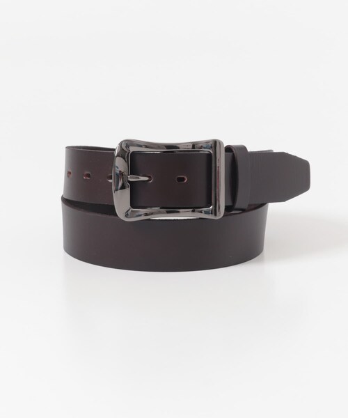 ITEMS URBANRESEARCH(アイテムズ アーバンリサーチ)の「Belt 350(ベルト・メンズ・BLK/D.BRN・-)」の2枚目の写真