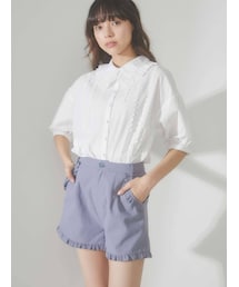 merry jenny | flowerテープフリルカラーブラウス(シャツ/ブラウス)