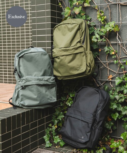 URBAN RESEARCH DOORS(アーバンリサーチドアーズ)の「『別注』Snow Peak Apparel×DOORS Everyday Use Backpack(バックパック/リュック・メンズ・Black/Olive/Grey・one)」の9枚目の写真