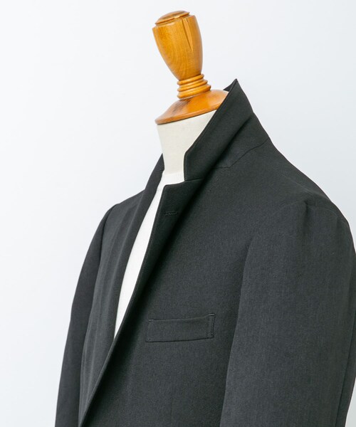 LIFE STYLE TAILOR　ブラッシュドツイルストレッチジャケット