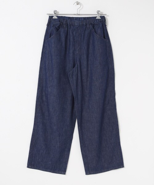 EKAL(エカル)の「『別注』Wrangler×EKAL デニムリラックスバギーパンツ(デニムパンツ・レディース・O.W/BLACK・Free)」の22枚目の写真