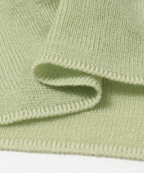 URBAN RESEARCH（アーバンリサーチ）の「NICENICE MOMENT　CAP SLEEVE BRALETTE（ニット/セーター・レディース・C GREY/PISTACHIO・M）」の9枚目の写真