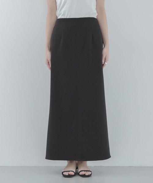 URBAN RESEARCH Sonny Label（アーバンリサーチサニーレーベル）の「Iラインダブルクロススカート（スカート・レディース・ブラウン/ブラック・36/38）」の18枚目の写真