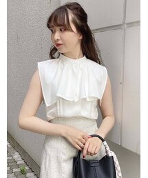 dazzlin | ケープノースリブラウス(シャツ/ブラウス)