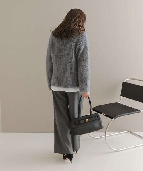 URBAN RESEARCH ROSSO（アーバンリサーチロッソ）の「シャギーVネックニット（ニット/セーター・レディース・WHITE/SAX/GRAY・Free）」の16枚目の写真