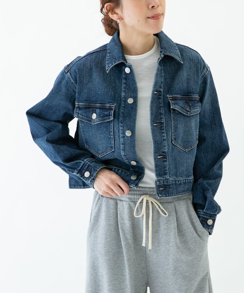 URBAN RESEARCH Sonny Label（アーバンリサーチサニーレーベル）の「Healthy DENIM　Dates（デニムジャケット・レディース・Mid Used・1）」の2枚目の写真