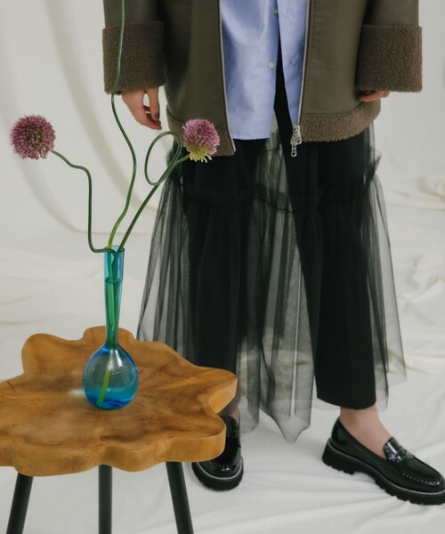 URBAN RESEARCH ROSSO（アーバンリサーチロッソ）の「MOHI　スタッズローファー（ローファー・レディース・NEGRO・36/37/38/39）」の3枚目の写真