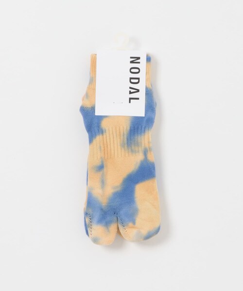 EKAL（エカル）の「NODAL　TIE DYE SOCKS（その他アンダーウェア/インナー・メンズ・SODA KHGRY/OR PINK/PPL YEL/NVY GRN/PNK NVY/YEL CCL/BLU NVY/L GRY CCL/CML CREAM/ORG BLU/L GRY GRN/L BLU RED・One）」の12枚目の写真
