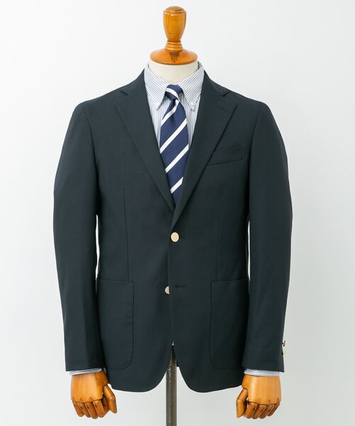 URBAN RESEARCH DOORS(アーバンリサーチドアーズ)の「『イージーケア』LIFE STYLE TAILOR ストレッチオックスメタルボタンブレザー(その他アウター・メンズ・NAVY・44/46/48/50)」の5枚目の写真