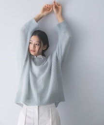 URBAN RESEARCH ROSSO WOMEN | モヘア混スパンコールシアーニット(ニット/セーター)