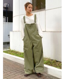 Ungrid | ミリタリールーズサロペット(つなぎ/オールインワン)