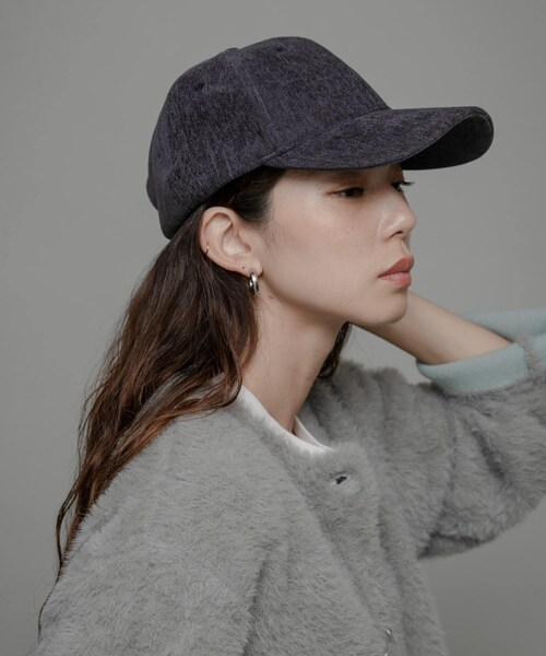URBAN RESEARCH Sonny Label（アーバンリサーチサニーレーベル）の「ベロアタッチバックロゴCAP（キャップ・レディース・Lベージュ/キャメル/ネイビー・one）」の9枚目の写真