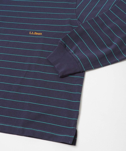 URBAN RESEARCH DOORS（アーバンリサーチドアーズ）の「L.L.Bean JAPAN EDITION　UNION LONG SLEEVE STRIPE T-SHIRTS（Tシャツ/カットソー・メンズ・OFF/GRN/BIRCH/YLW/T GREY/RED/NAVY/TEAL・M/L/XL）」の16枚目の写真