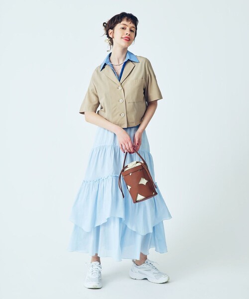 VIS（ビス）の「【Chocomoo】VIS別注レイヤードネックレス（ネックレス・レディース・ゴールド/シルバー・F）」の13枚目の写真