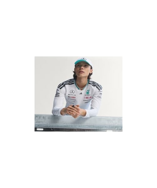 adidas(アディダス)の「メルセデス - AMG ペトロナス F1 チーム ドライバー ジャージ オーセンティック 長袖(トップス・メンズ・ホワイト/ブラック・XS/S/M/L/XL/2XL/3XL/4XL/5XL/6XL)」の19枚目の写真