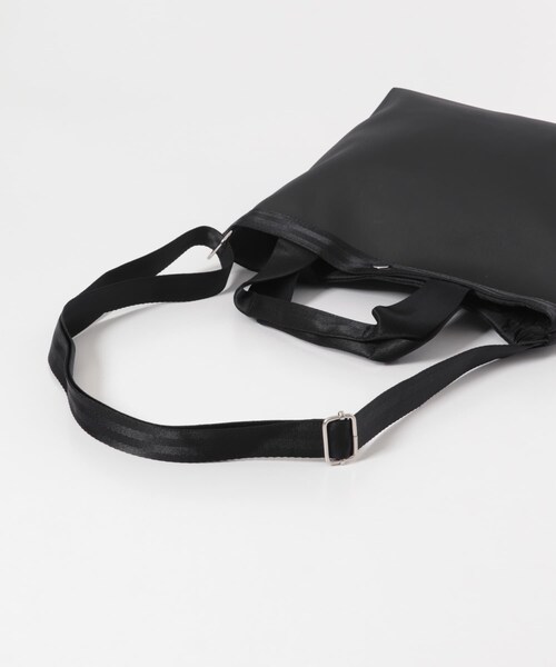 URBAN RESEARCH DOORS（アーバンリサーチドアーズ）の「『別注』DRIFTER×DOORS　2WAY BAG（ハンドバッグ・レディース・BLACK/IVORY/CEMENT・One）」の10枚目の写真