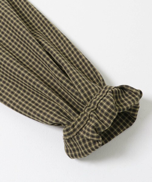 URBAN RESEARCH DOORS（アーバンリサーチドアーズ）の「『親子リンク』『UR TECH』チェック柄ワンピース(KIDS)（ワンピース・キッズ・BROWN/NAVY・105/120/135）」の14枚目の写真