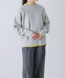 かぐれ | コットンスウェットニット(ニット/セーター)