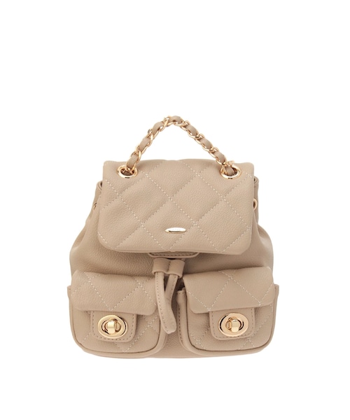 EATME（イートミー）の「キルティングリュック（バックパック/リュック・レディース・オフホワイト/ブラック/ベージュ・F）」の3枚目の写真