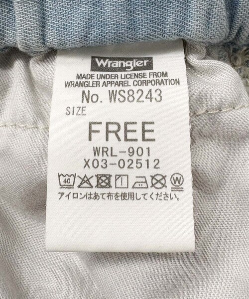 EKAL(エカル)の「『別注』Wrangler×EKAL ライトデニムリラックスバギーパンツ(デニムパンツ・レディース・USED/O.W・Free)」の13枚目の写真