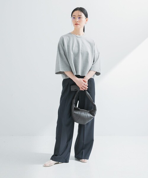 URBAN RESEARCH(アーバンリサーチ)の「メッシュフラットシューズ(パンプス・レディース・BLACK/WHITE・23.5/24/24.5/25)」の6枚目の写真