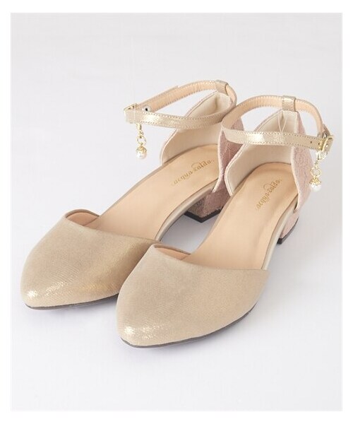 nissen（ニッセン）の「【ゆったり幅広】パール調チャーム付セパレートパンプス（ワイズ４Ｅ）（パンプス・メンズ・黒×レース/シャイニーベージュ×レース/シャイニーグレー×レース・23.5cm/4E/24.0cm/4E/24.5cm/4E/25.0cm/4E/25.5cm/4E/26.0cm/4E/26.5cm/4E）」の19枚目の写真