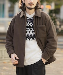 ITEMS URBANRESEARCH | 裏フリースボンディングコーデュロイジャケット(その他アウター)