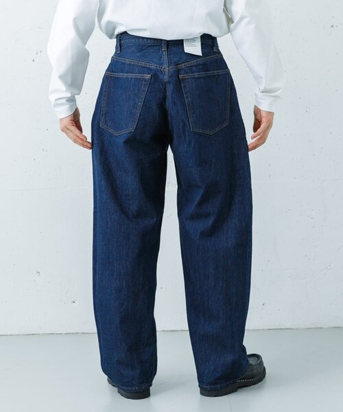 URBAN RESEARCH（アーバンリサーチ）の「CIOTA　Baggy 5 Pocket Pants（デニムパンツ・メンズ・Navy・30/32/34）」の3枚目の写真