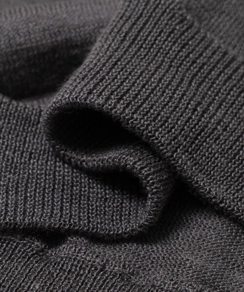 URBAN RESEARCH DOORS(アーバンリサーチドアーズ)の「Ramie High Gauge KnitVest(ベスト・メンズ・BROWN/CHARCOAL・M/L)」の12枚目の写真