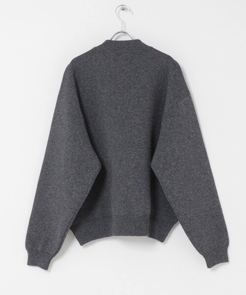 SENSE OF PLACE by URBAN RESEARCH（センスオブプレイスバイアーバンリサーチ）の「『洗濯可』ダブルポケットニットブルゾン（ブルゾン・メンズ・BLACK/BROWN・M/L）」の13枚目の写真