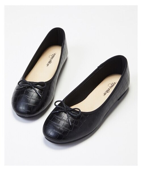 nissen（ニッセン）の「【ゆったり幅広】やわらかバレエシューズ（ワイズ４Ｅ）（バレエシューズ・メンズ・黒(スエード調)/グレー(スエード調)/【移行済】ネイビー(スエード調)/【移行済】レオパード(スエード調)/オーク(スエード調)/【移行済】バイオレット(スエード調)/【移行済】ブラウン(クロコ型押し)/【移行済】チェック柄/【移行済】ツイード/黒(キルティング柄)/黒(スムース)/【移行済】シャンパンゴールド(グリッター/黒(エナメル調)/グレージュ(エナメル調)/ネイビーデニム/【移行済】シルバー(グリッター)/【移行済】ラベンダー(スエード調)/赤(エナメル調)/【移行済】グレーヘンプ(生地)/【移行済】ベージュ(パイソン柄)/ホワイト(スムース)/キャメル(メッシュ型押し)/イエロー(スムース)/【移行済】オーク(スムース)/【移行済】ラベンダー(スムース)/【移行済】ピスタチオ(スエード調)/【移行済】ライトベージュクロコ/【移行済】チョコブラウン(スエード調)/【移行済】オレンジ(スエード調)/【移行済】黒(クロコ型押し)/【移行済】ブラウン(チェック柄)/【移行済】ホワイト(エナメル調)/シルバー/アイボリーキルティング/黒(ラメツイード調)/黒生地/アイボリー(ポコポコ素材)・M=23.0~23.5cm/4E/L=24.0~24.5cm/4E/LL=25.0~25.5cm/4E/3L=26.0~26.5cm/4E）」の7枚目の写真