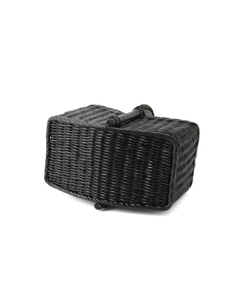 ADAM ET ROPE'(アダムエロペ)の「【A VACATION(ア バケーション)】SEESAW RTN S BLACK(かごバッグ・レディース・ブラック・F)」の19枚目の写真