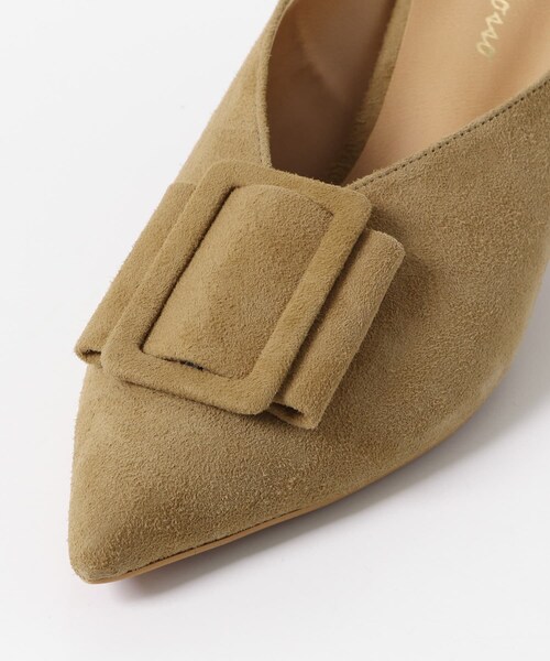 URBAN RESEARCH ROSSO（アーバンリサーチロッソ）の「F by ROSSO　バックルデザインミュール（サンダル・レディース・NAVY/CAMEL・37/38）」の17枚目の写真