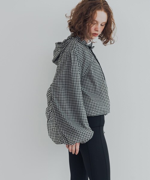 URBAN RESEARCH(アーバンリサーチ)の「『撥水』シアーバルーンブルゾン(ブルゾン・レディース・MINTGRAY/CHECK・Free)」の17枚目の写真