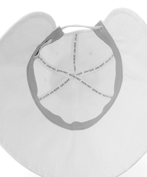 ROPE'(ロペ)の「【UV】セミワイドハット(ハット・レディース・ブラック/ホワイト・F)」の16枚目の写真