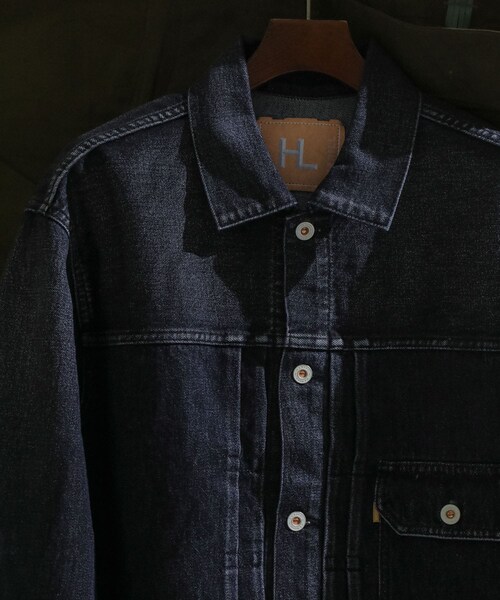 URBAN RESEARCH（アーバンリサーチ）の「HERILL　HL Denim XX Jacket（デニムジャケット・メンズ・Blk vint/Natural・1/2/3）」の15枚目の写真